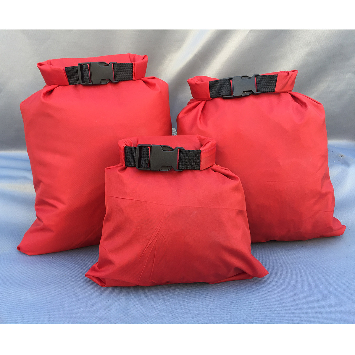 Dry Bag Roll Top - 3 шт. водонепроницаемых герметичных сумок из