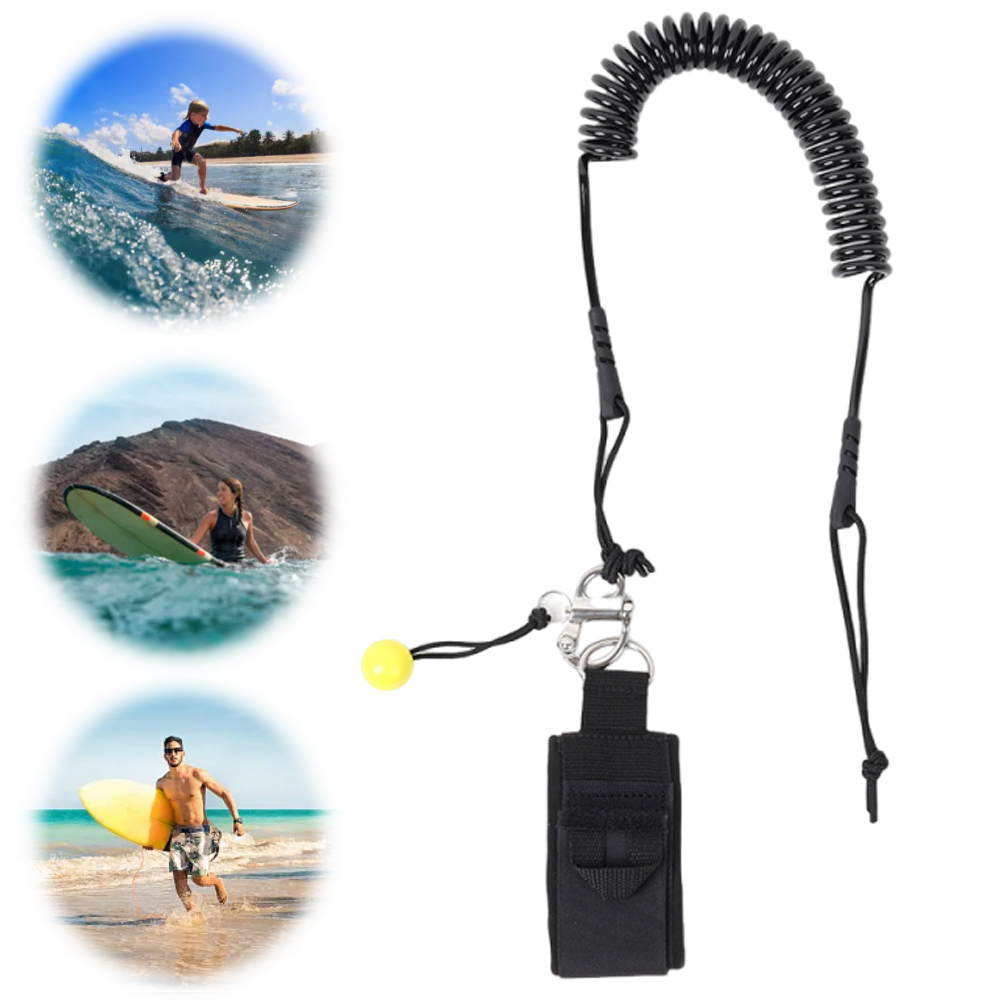 Регулируемый спиральный страхо – обзор и цена Surfboard Leash Ankle
