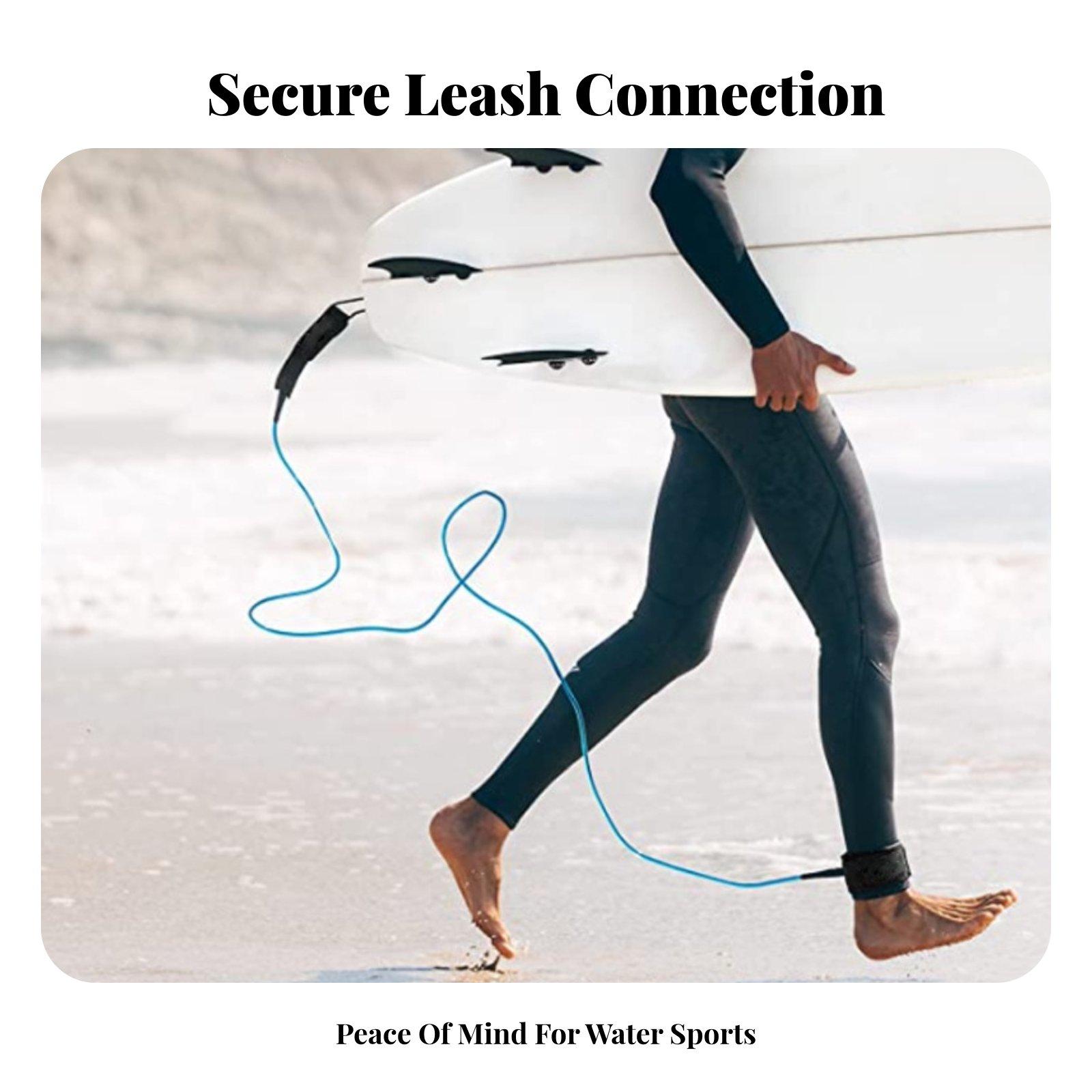 Бесузловой страховочный шнур д – обзор и цена Surfboard Leash Ankle